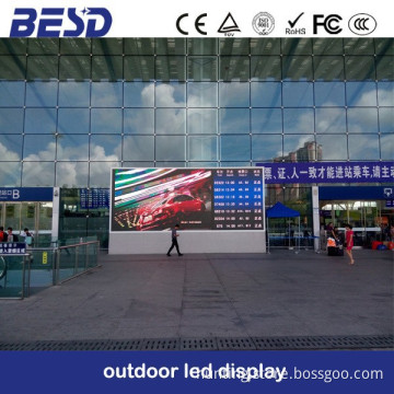 die casting aluminium wide viewing angle full color P6 led display screen